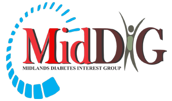 Logotipo del Grupo de Interés en Diabetes de Midlands