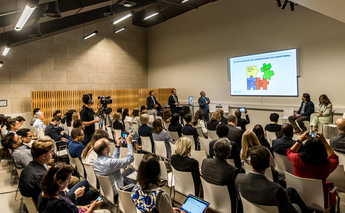 The joint event, Digital health at a crossroads: Uniting for a global NCD response, by the International Diabetes Federation (IDF) and the World Diabetes Foundation (WDF), held in the run-up to the 4th UN High-Level Meeting on NCDs.