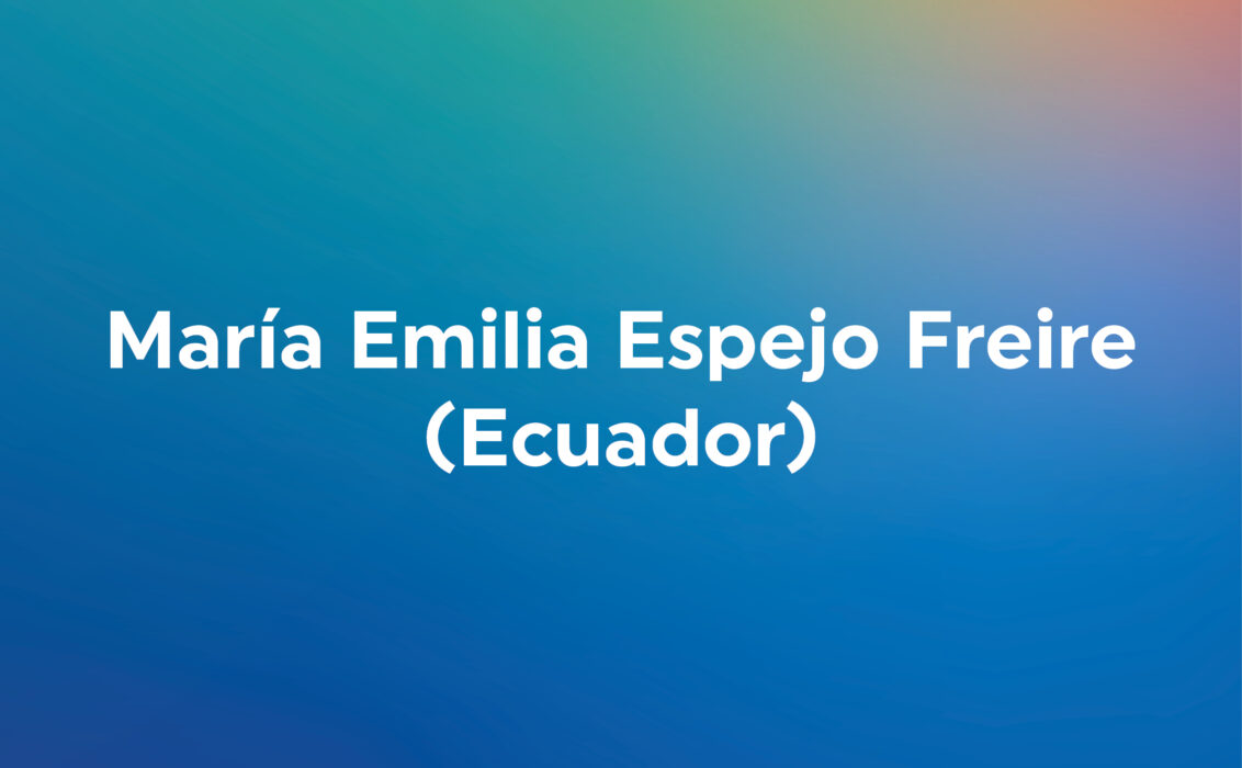 Projet YLD de María Emilia Espejo Freire